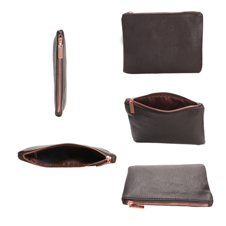 Dark Brown?Pink 8 Makeup Brush Set