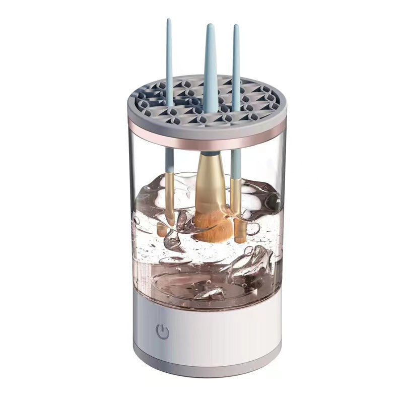 Makeup Brush Cleaner Portable Lazy Electric Cleaning Brush Automatic Scrubber Quick-drying Tool Cleaning